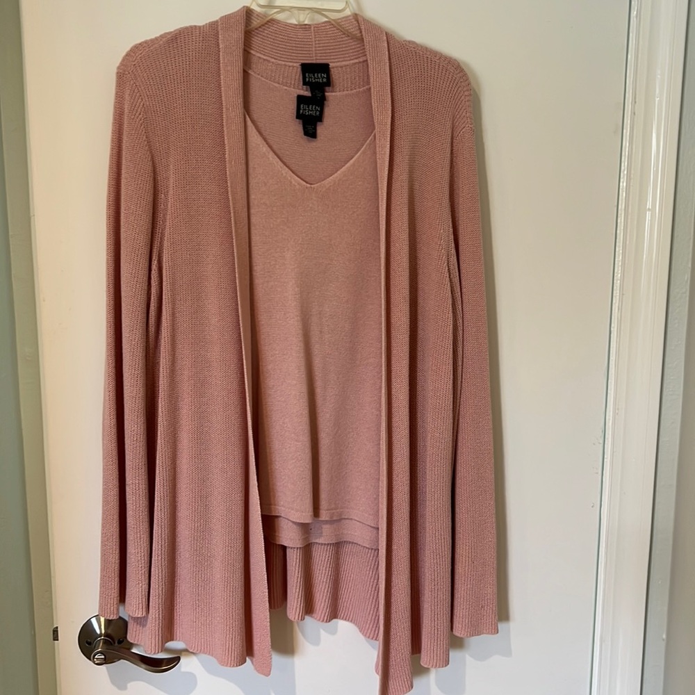 Eileen Fisher Cotton sweater set